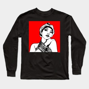 African woman Long Sleeve T-Shirt